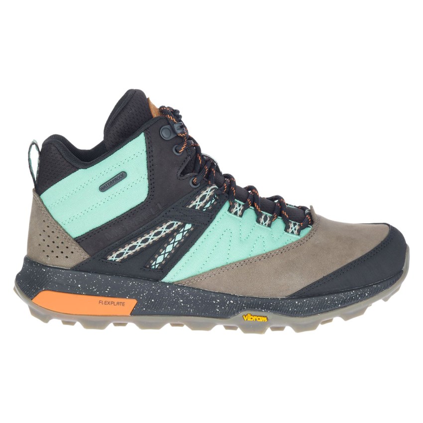 Chaussures Randonnée Merrell Zion Mid Waterproof X Unlikely Multicolore Femme | P.J.EOWM